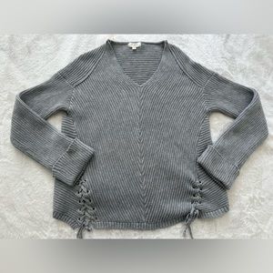 Umgee Women Sweater Grey Size S Small